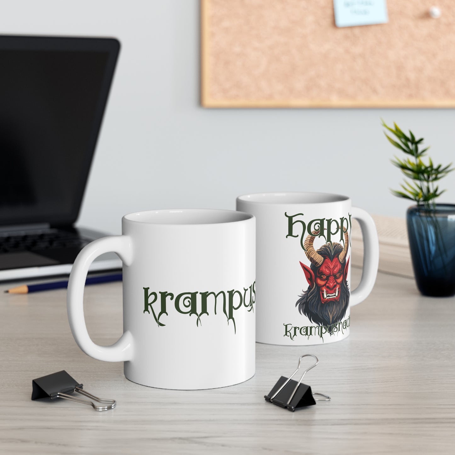 Happy Krampusnacht (Krampus Night) - Christmas - Holiday Mug