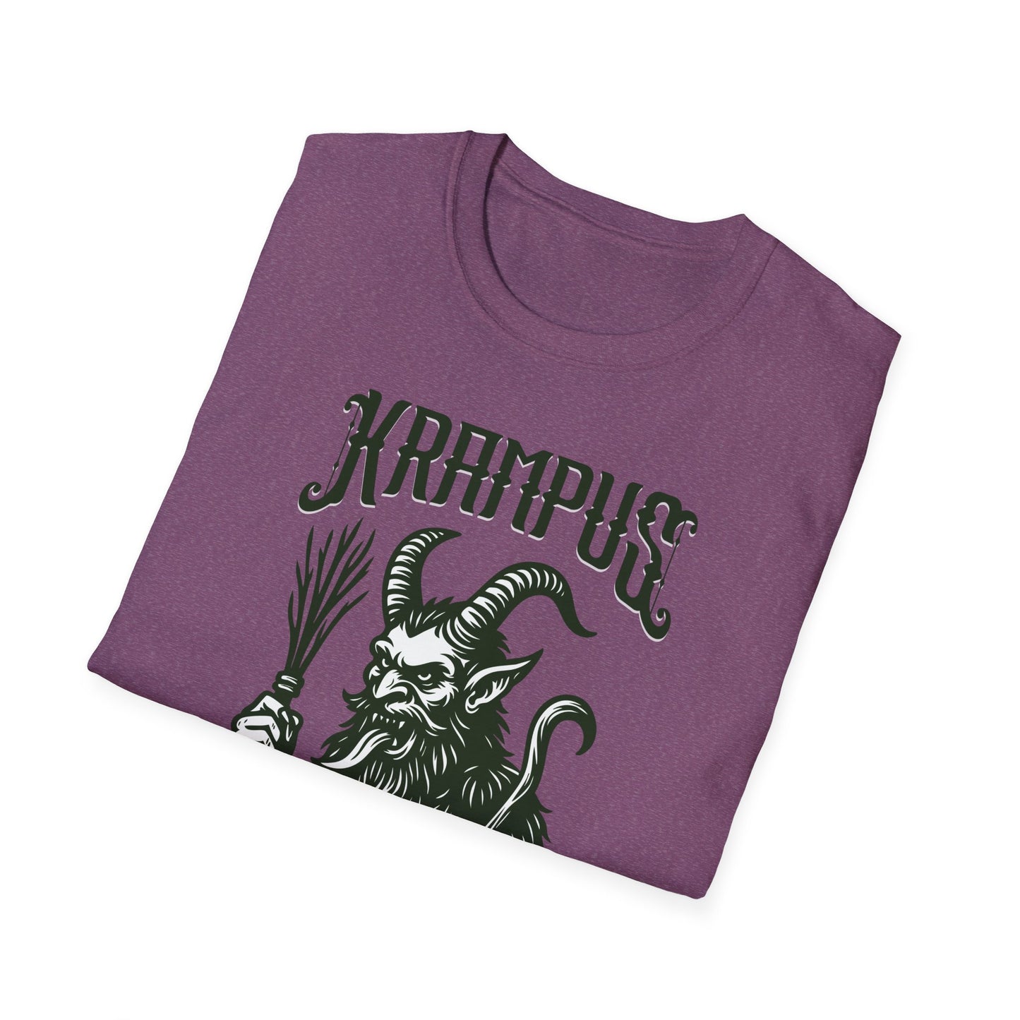 Krampus - Folklore’s Favorite Fiend - Christmas Holiday Unisex Softstyle T-Shirt