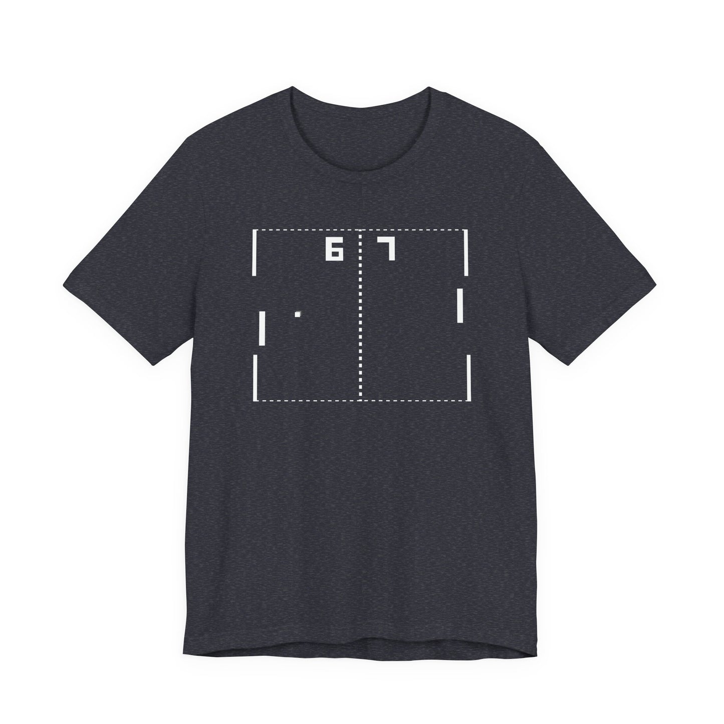 6–7: Vintage Chaos From a Simpler Time - Old School Pong 6-7 Graphic Unisex T-Shirt