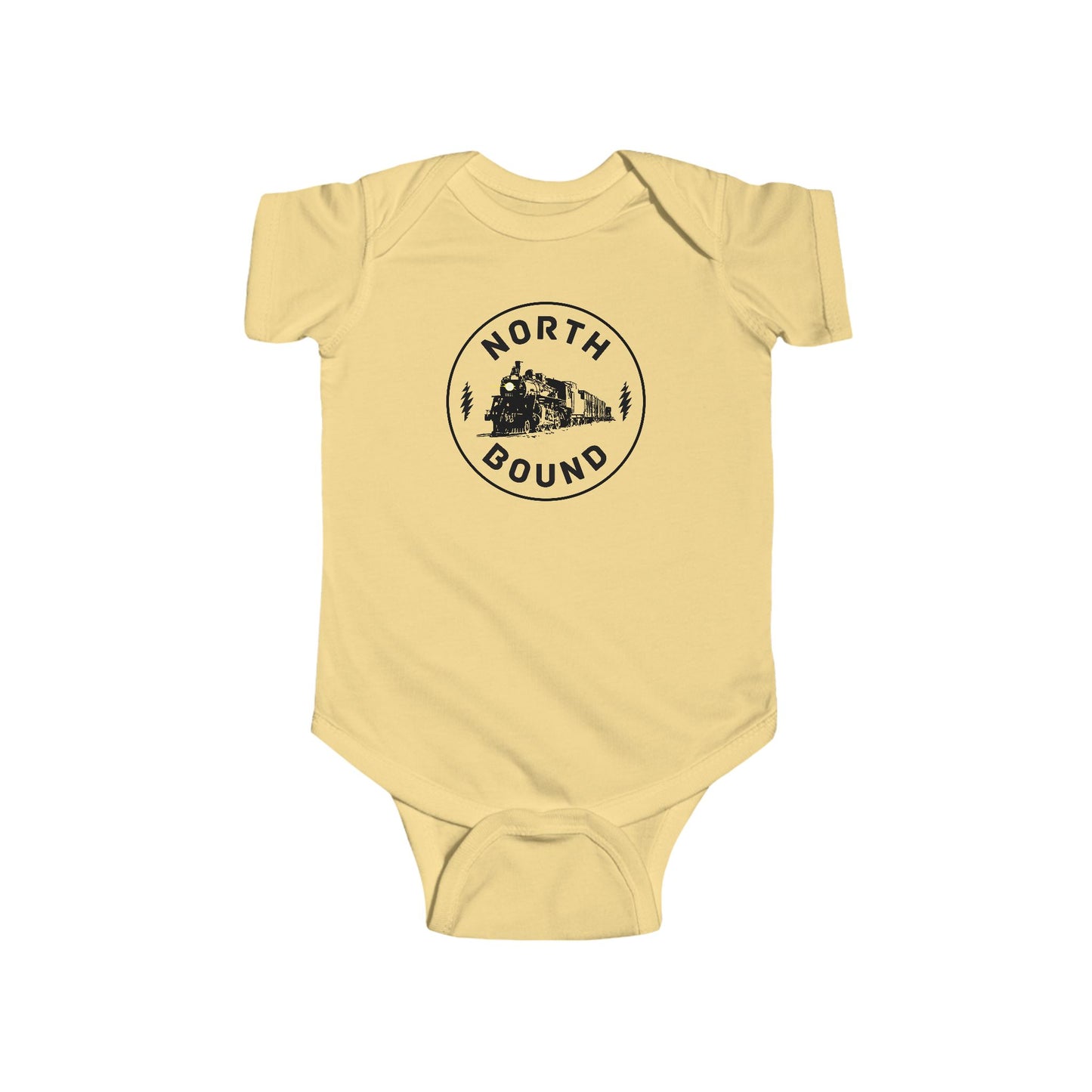 Grateful Dead Northbound Train I Know You Rider Bodysuit - Baby Shower or Kid's Birthday Gift for Deadheads