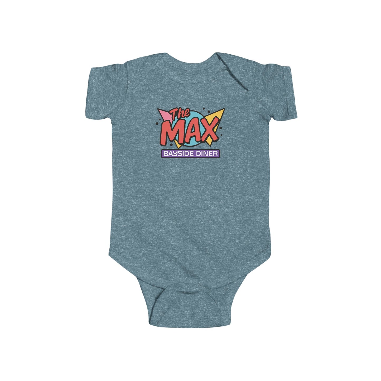 Saved by the Bell “The Max” Baby Bodysuit - Retro Bayside Diner Shower or Birthday Gift
