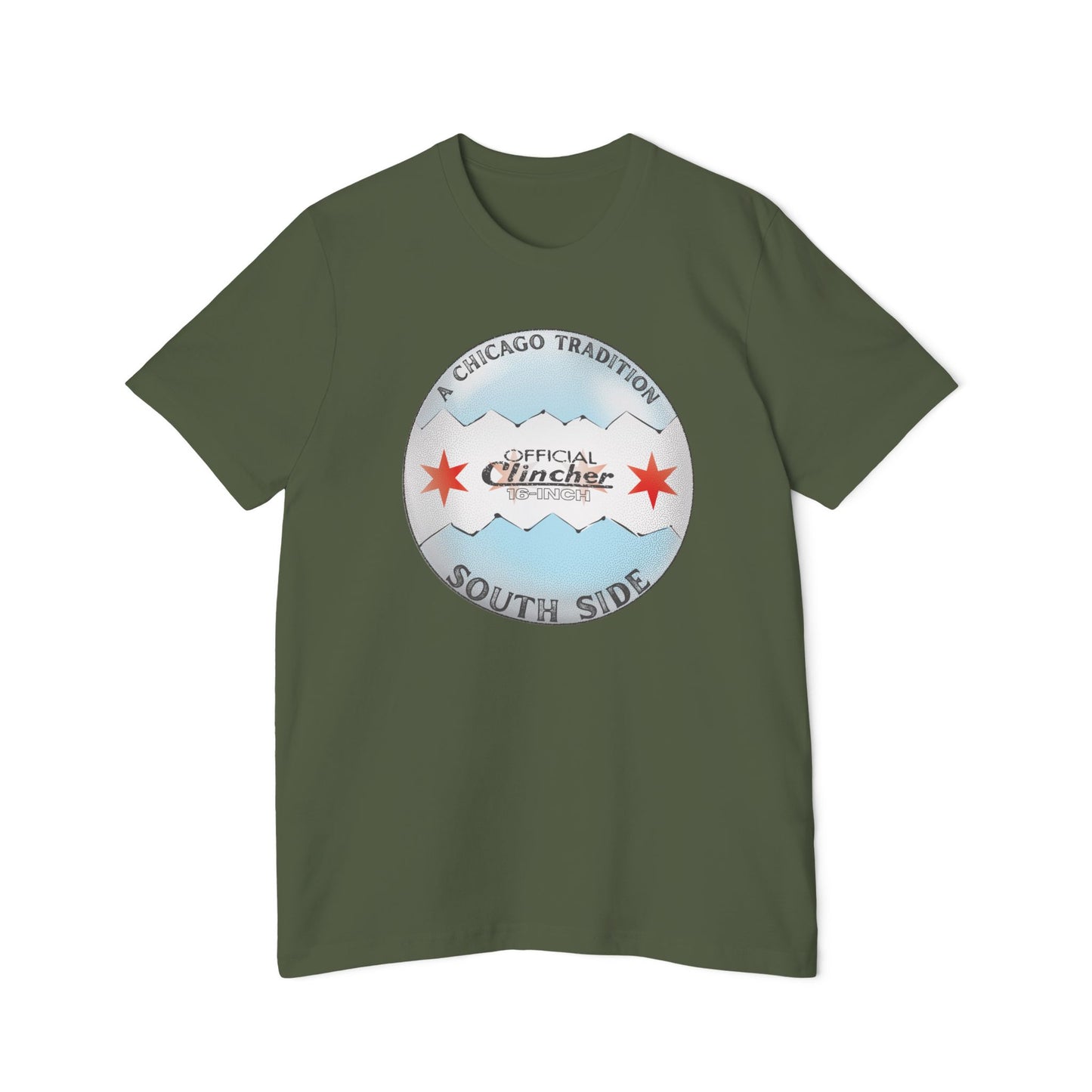 Chicago 16-Inch Softball South Side Unisex T-Shirt - Made in the USA