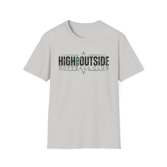 High and Outside Softball Club T-shirt