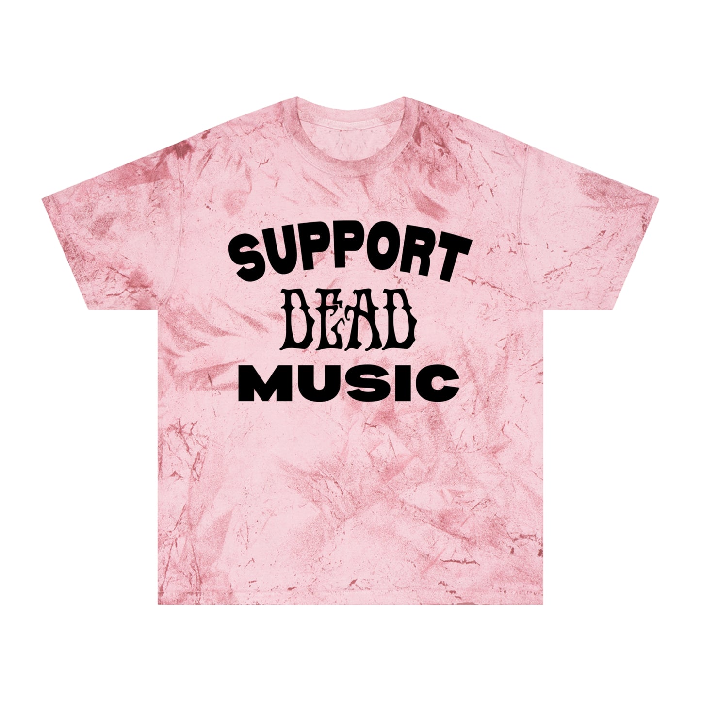 Grateful Dead - Support Dead Music - Jerry Garcia Tie-Dye Unisex T-Shirt