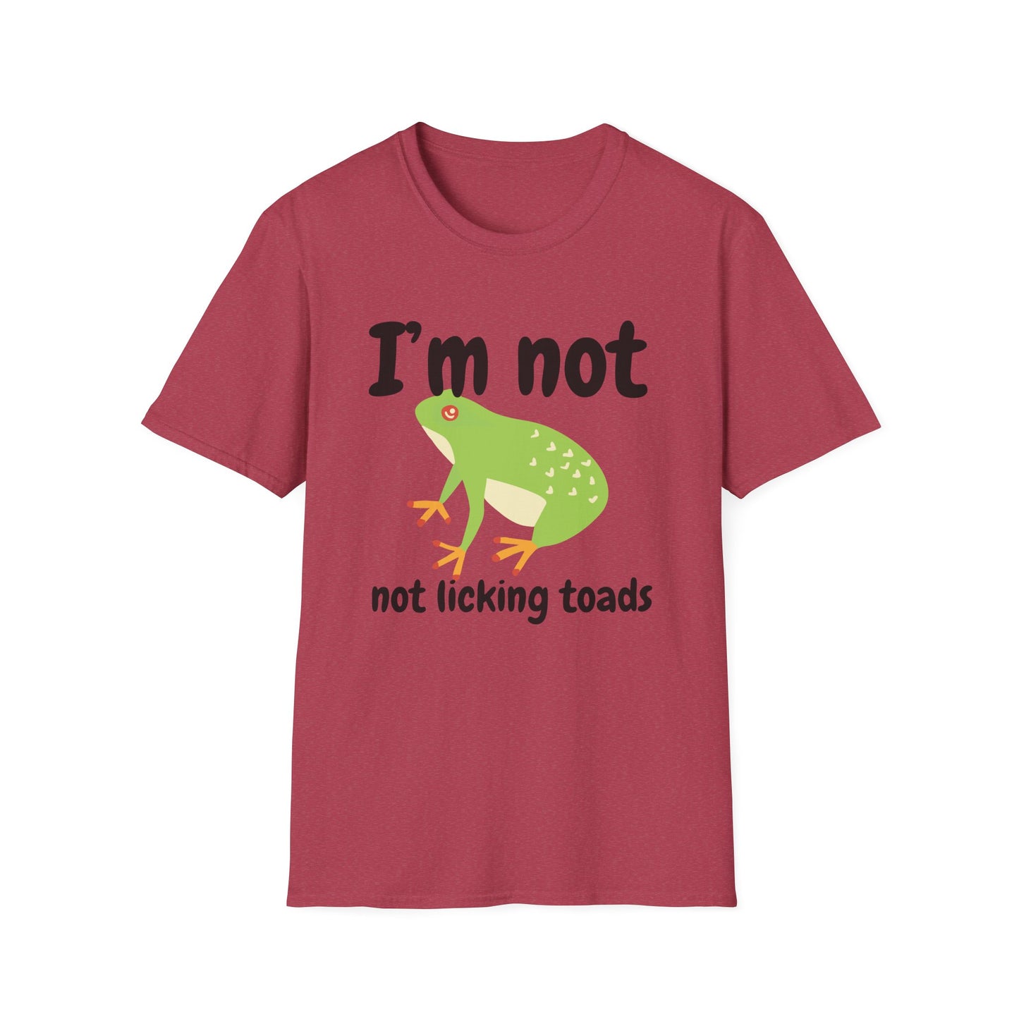 I'm Not Not Licking Toads Shirt - Homer Simpson Quote T-Shirt