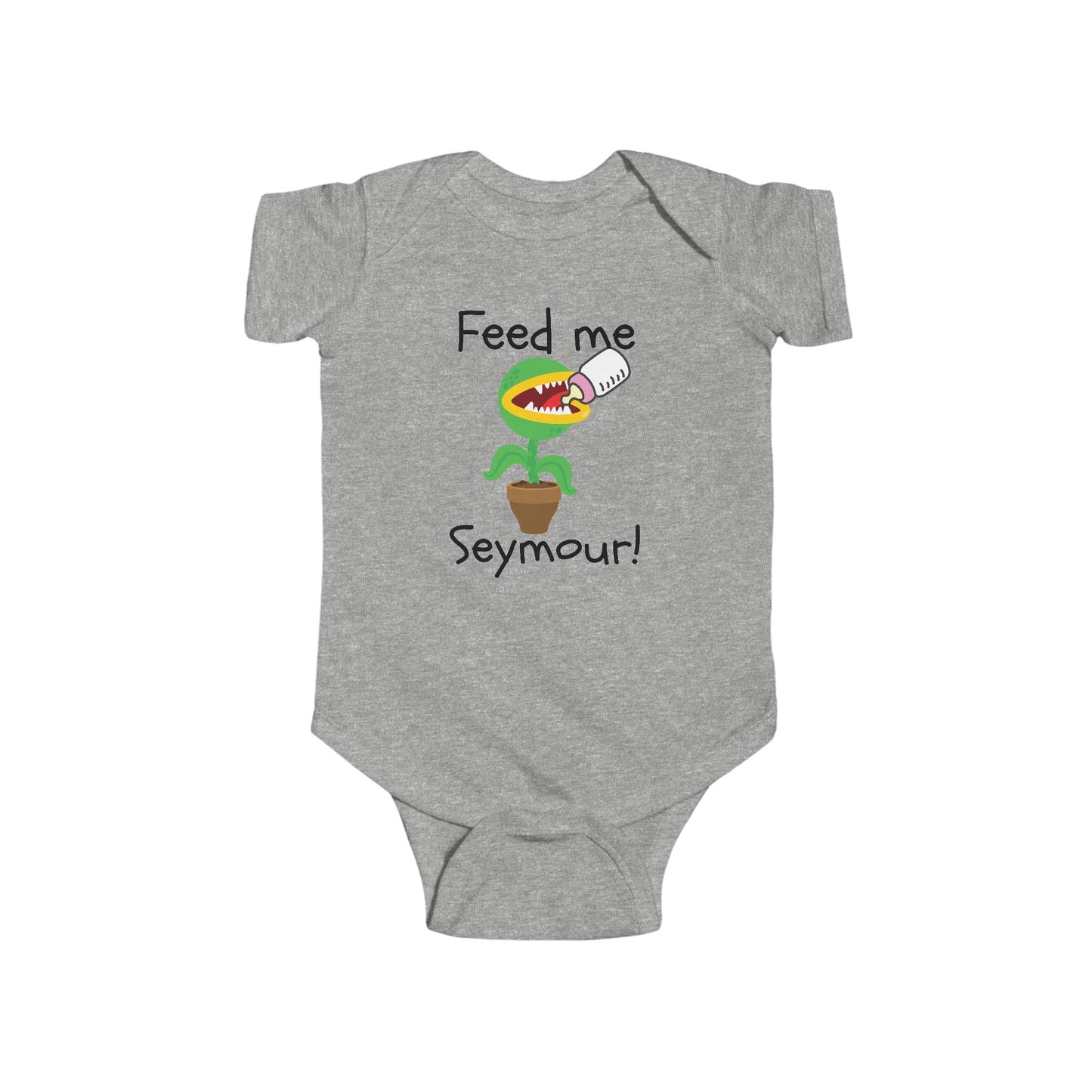 "Feed Me Seymour!" Little Shop of Horrors Baby Bodysuit