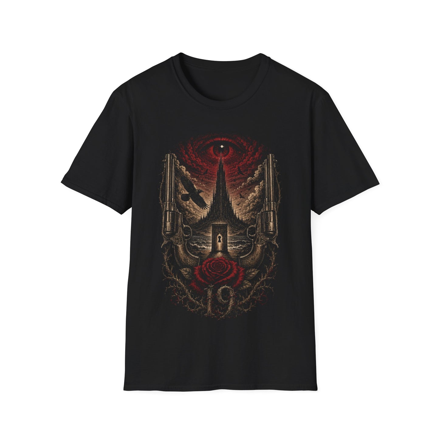 The Tower and the Rose - The Gunslinger - Dark Tower Unisex T-Shirt
