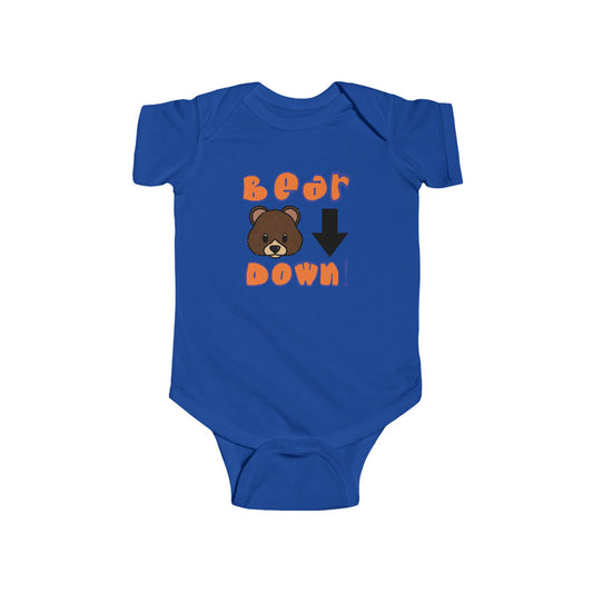 Cute Bear Down! Infant Chicago Bears Bodysuit