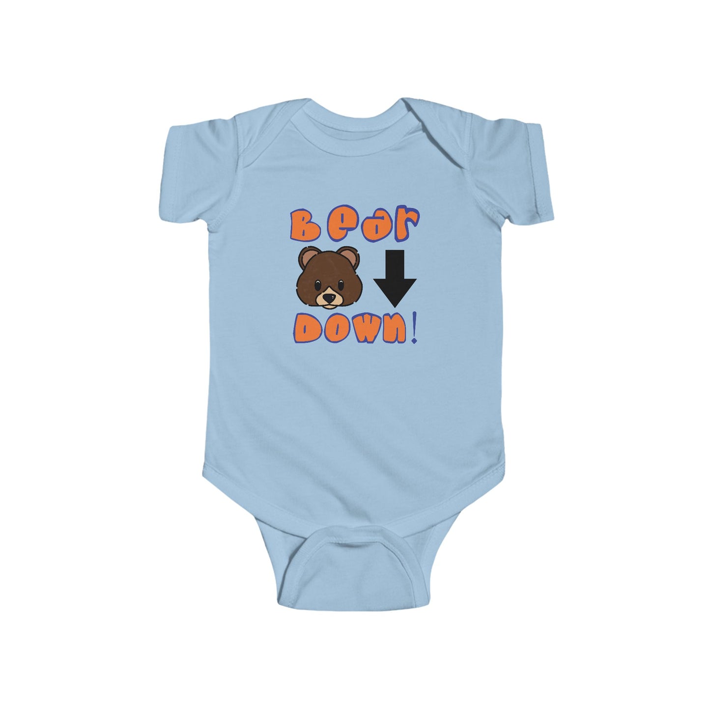 Cute Bear Down! Infant Chicago Bears Bodysuit