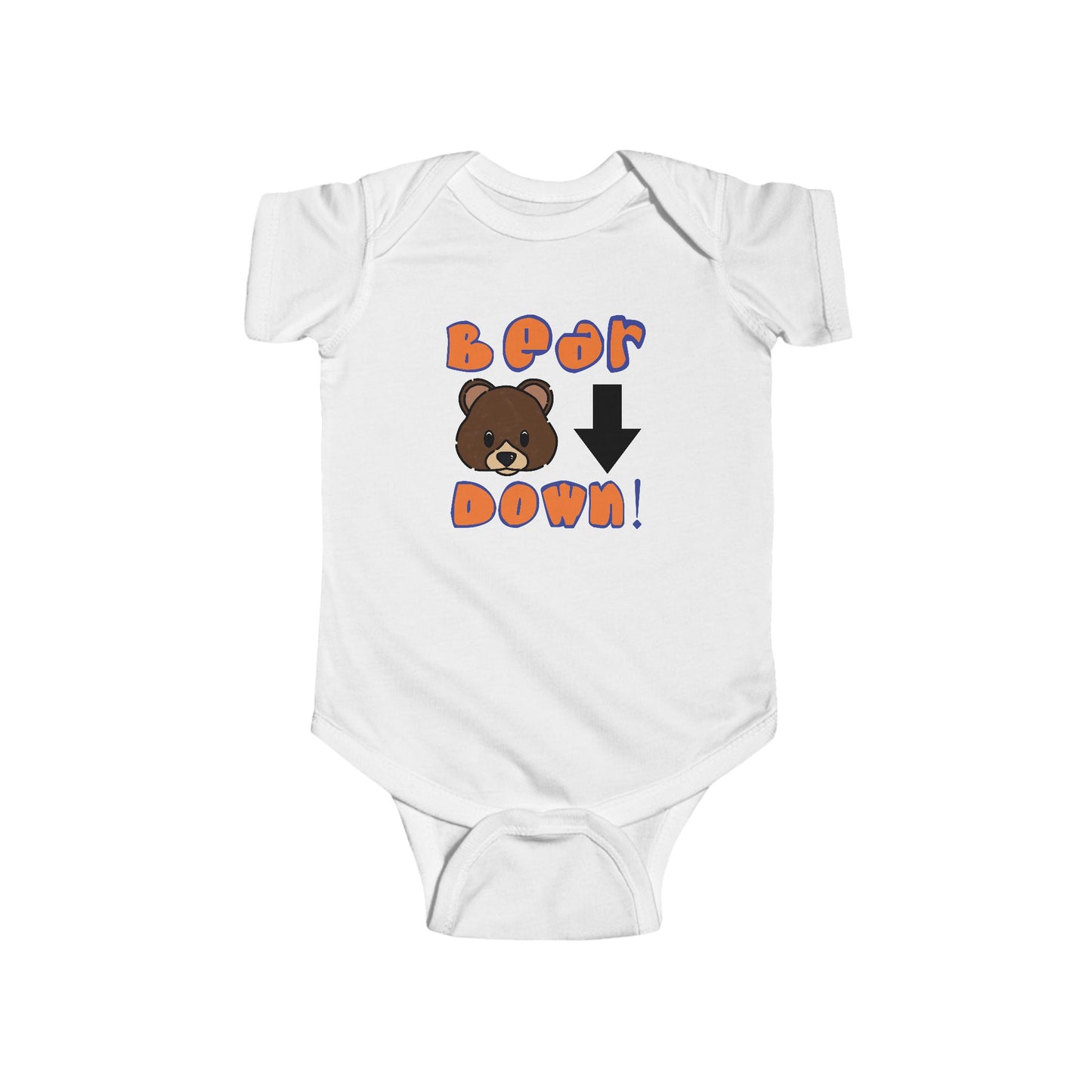 Cute Bear Down! Infant Chicago Bears Bodysuit