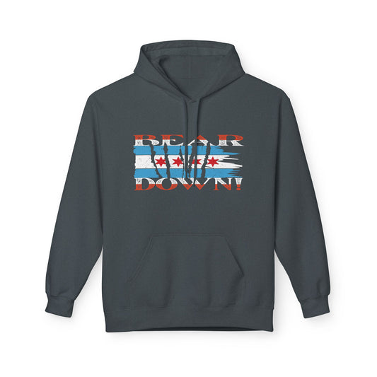 Chicago Bears 'Bear Down' Unisex Fleece Hoodie - Perfect for Game Day & Casual Wear