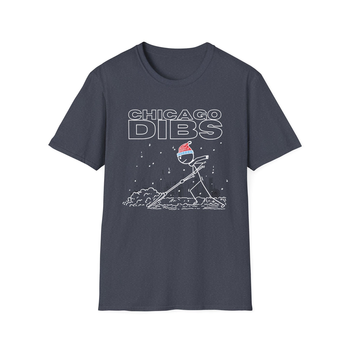 Chicago Dibs T-Shirt with Chicago Skyline