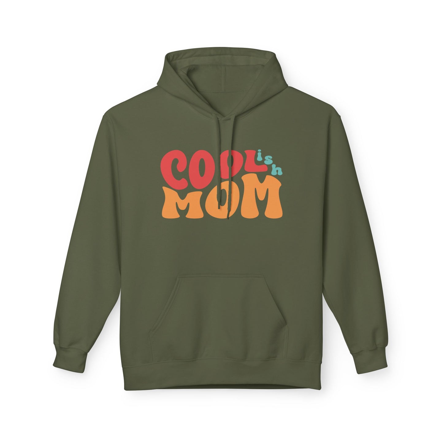Mother's Day Hoodie Cool-ish Mom, Funny Mom Gift Sweatshirt, Cozy Unique Cool Mom Pullover