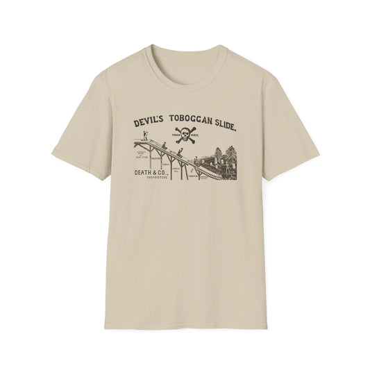 Devil's Toboggan Slide - Early 20th Century Temperance Movement T-shirt