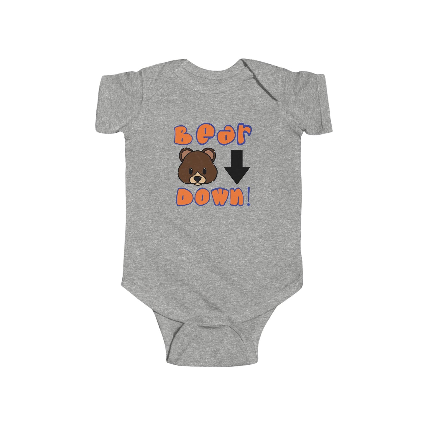 Cute Bear Down! Infant Chicago Bears Bodysuit