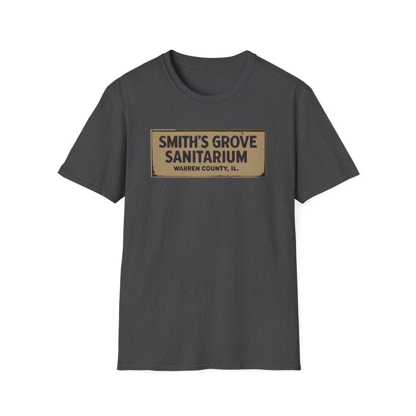 Halloween Movie T-Shirt - Smith's Grove Sanitarium - Unisex Softstyle T-Shirt