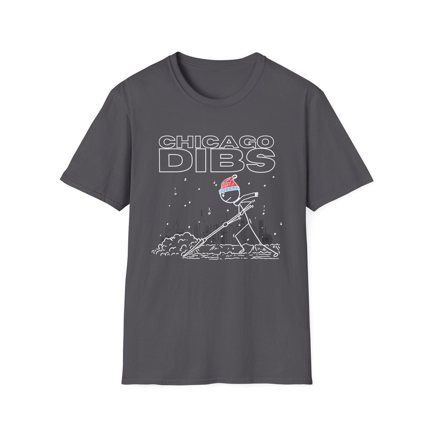 Chicago Dibs T-Shirt with Chicago Skyline