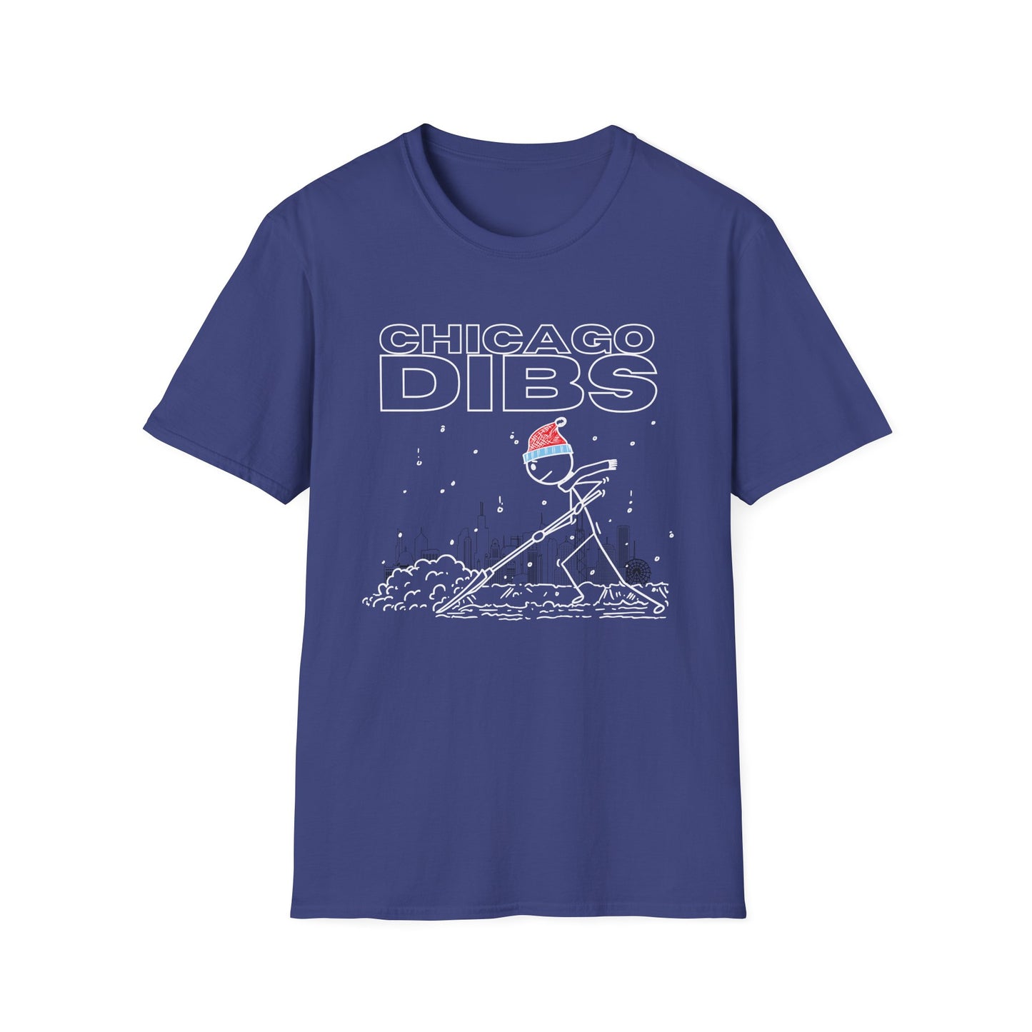 Chicago Dibs T-Shirt with Chicago Skyline