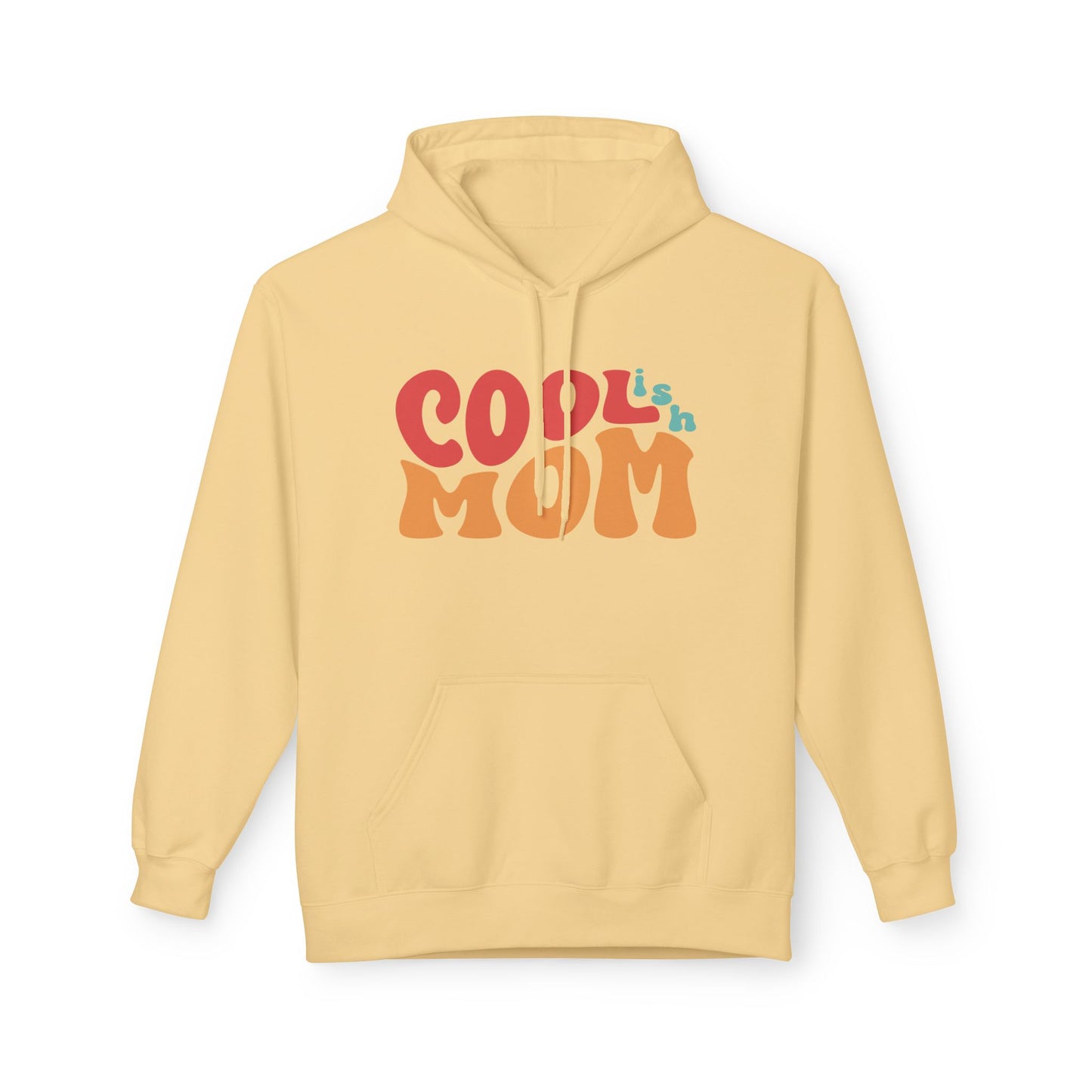 Mother's Day Hoodie Cool-ish Mom, Funny Mom Gift Sweatshirt, Cozy Unique Cool Mom Pullover