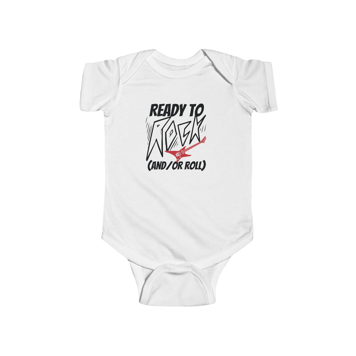 Ready to Rock and/or Roll Cute Infant Bodysuit