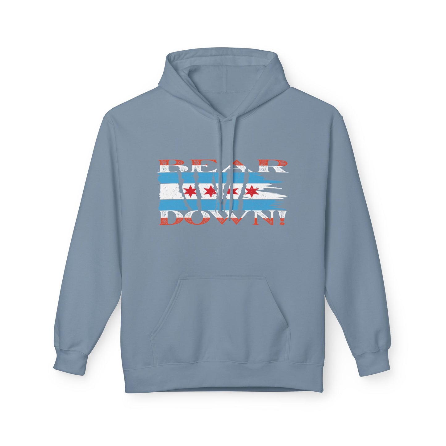 Chicago Bears 'Bear Down' Unisex Fleece Hoodie - Perfect for Game Day & Casual Wear