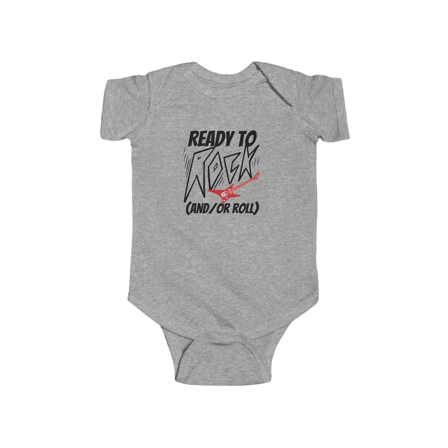 Ready to Rock and/or Roll Cute Infant Bodysuit