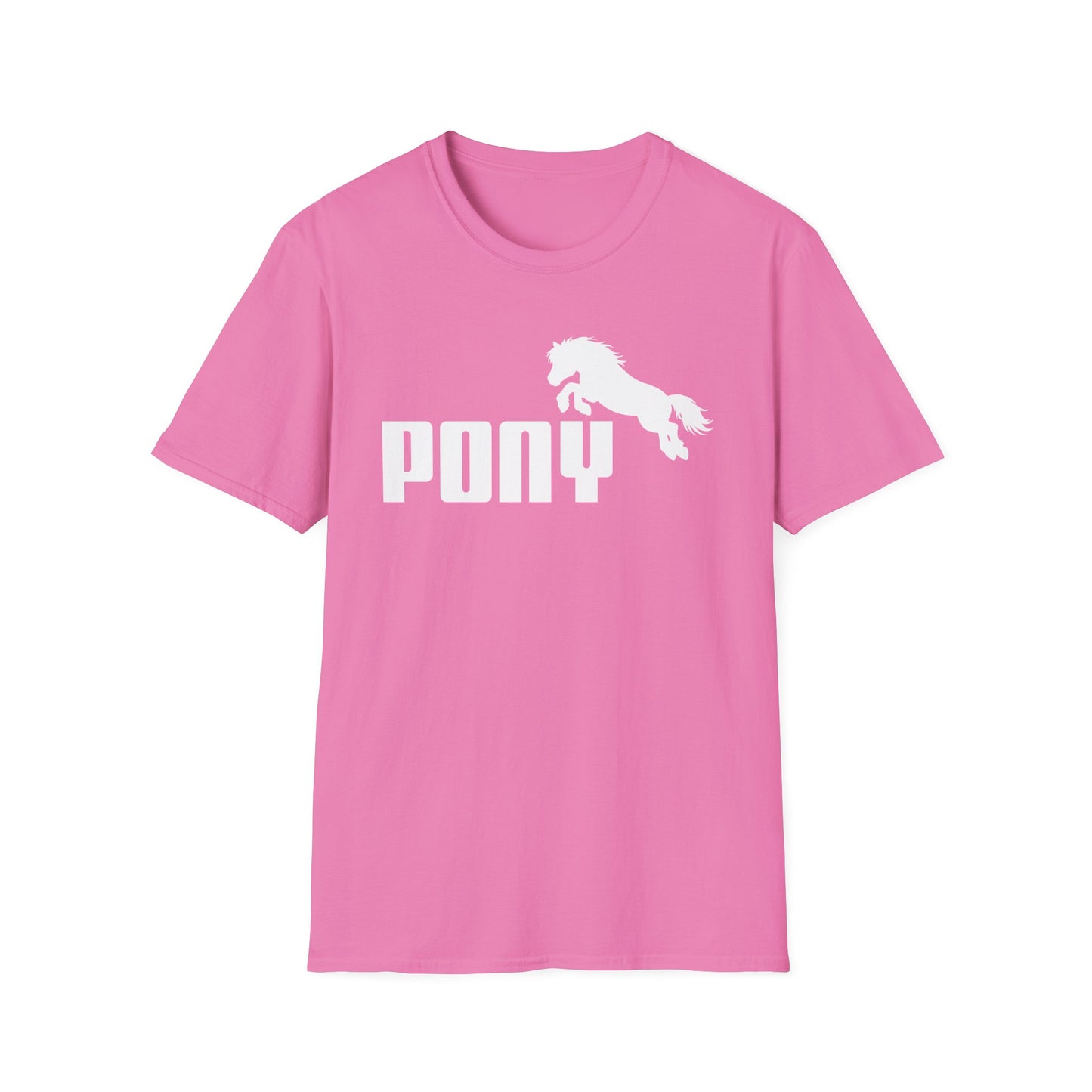 Pink Pony - Parody “PUMA” Logo - Unisex T-Shirt