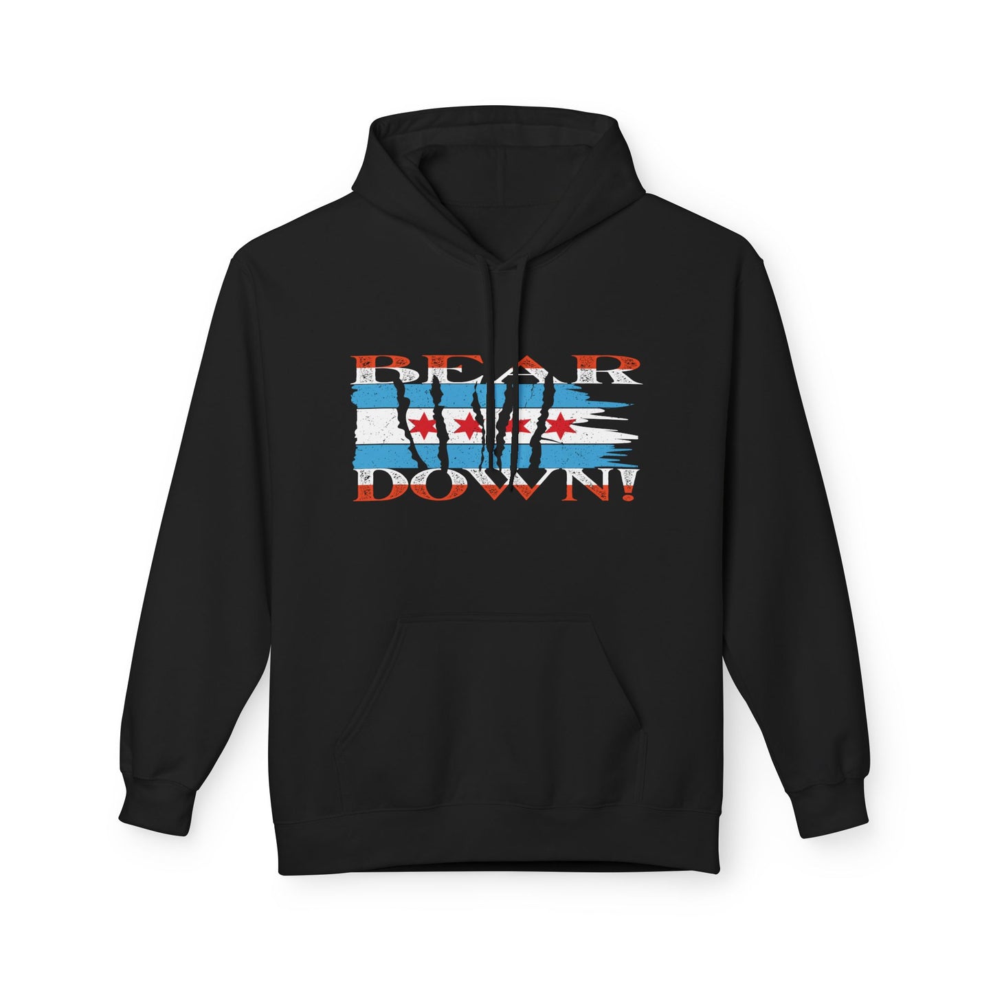 Chicago Bears 'Bear Down' Unisex Fleece Hoodie - Perfect for Game Day & Casual Wear