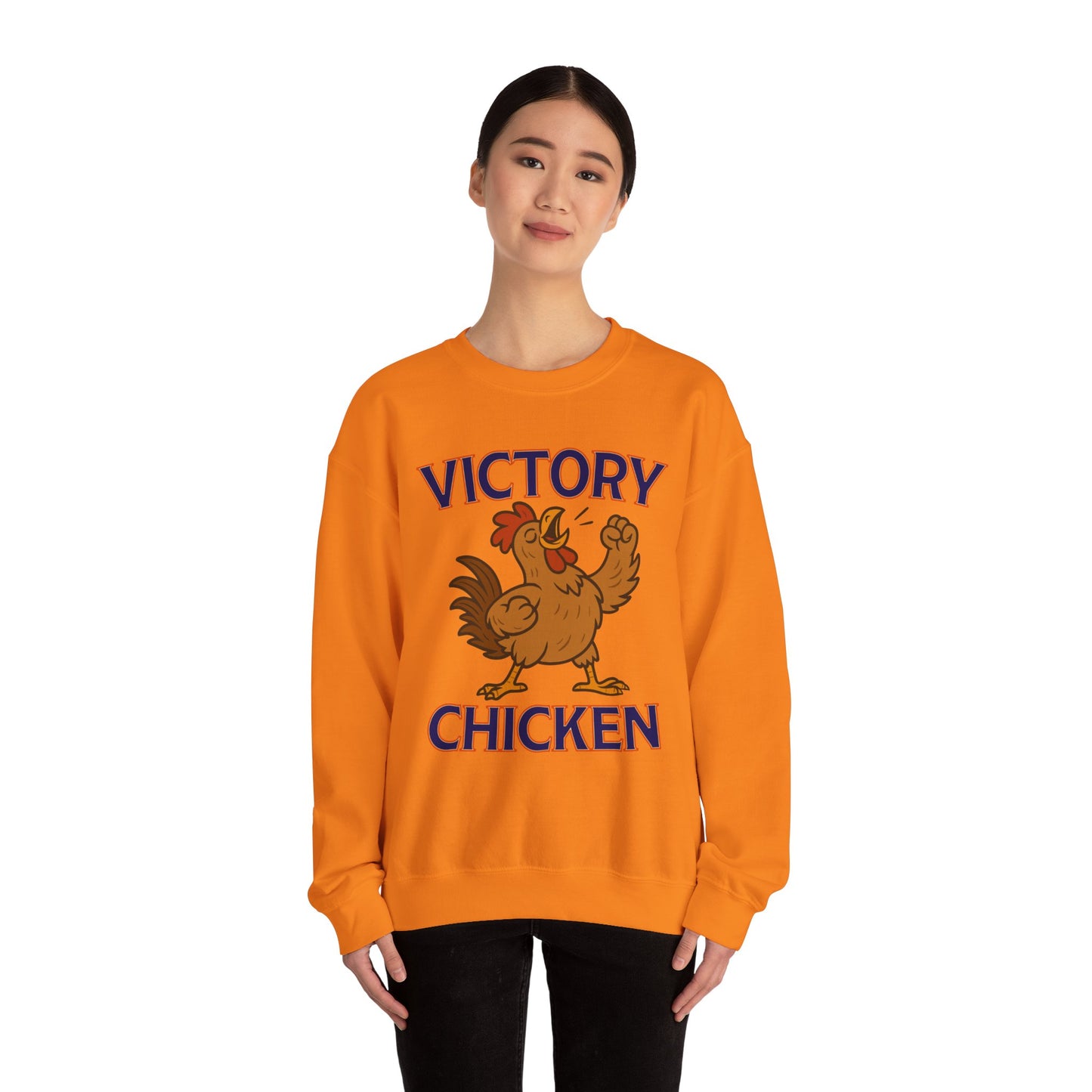 Victory Chicken - Bears Win Edition - Chicago Unisex Pullover Sweatshirt
