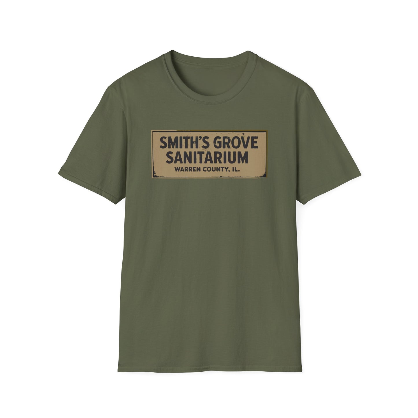 Halloween Movie T-Shirt - Smith's Grove Sanitarium - Unisex Softstyle T-Shirt