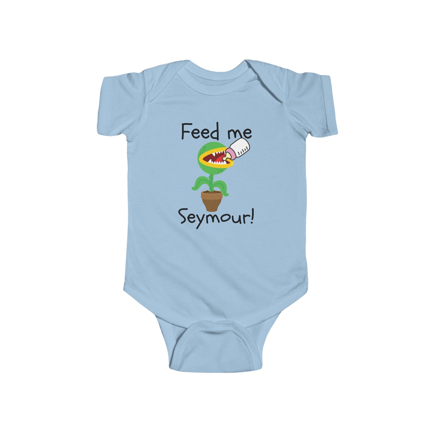 "Feed Me Seymour!" Little Shop of Horrors Baby Bodysuit