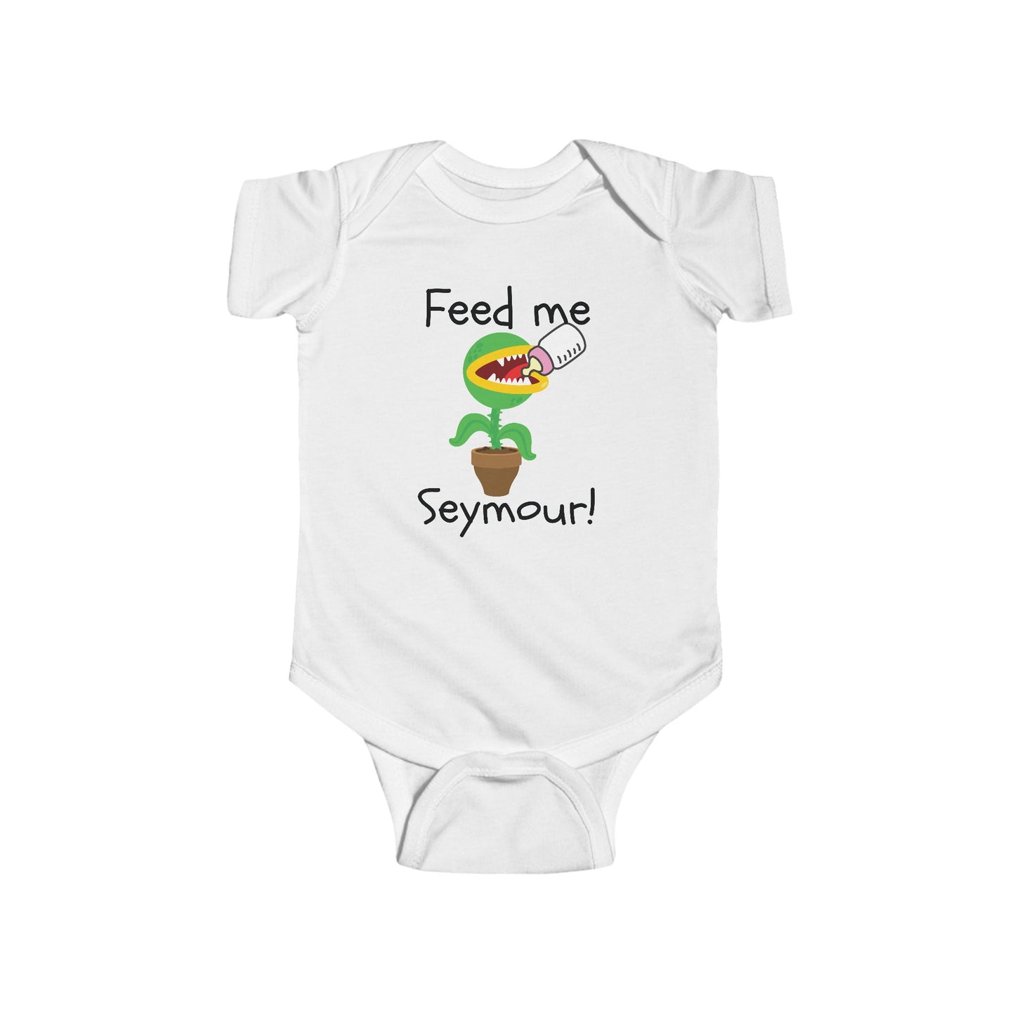 "Feed Me Seymour!" Little Shop of Horrors Baby Bodysuit