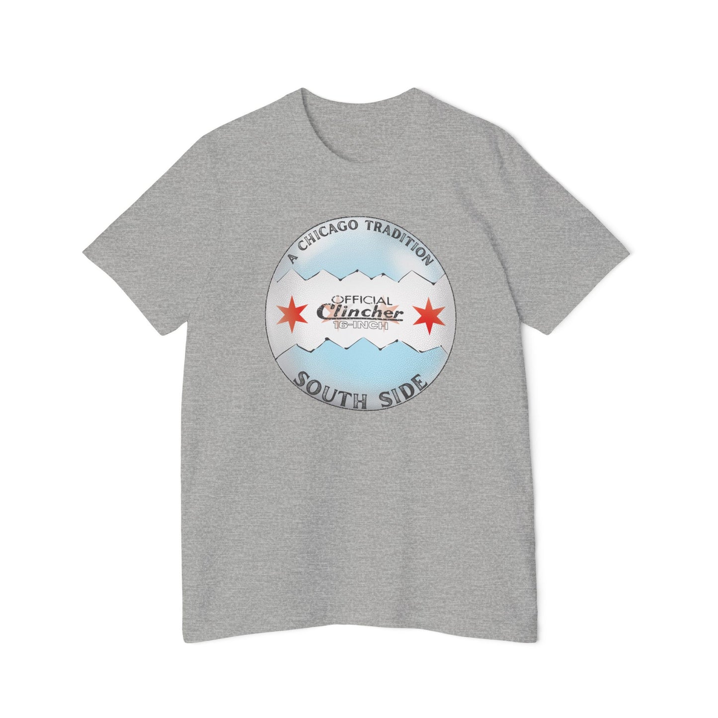 Chicago 16-Inch Softball South Side Unisex T-Shirt - Made in the USA