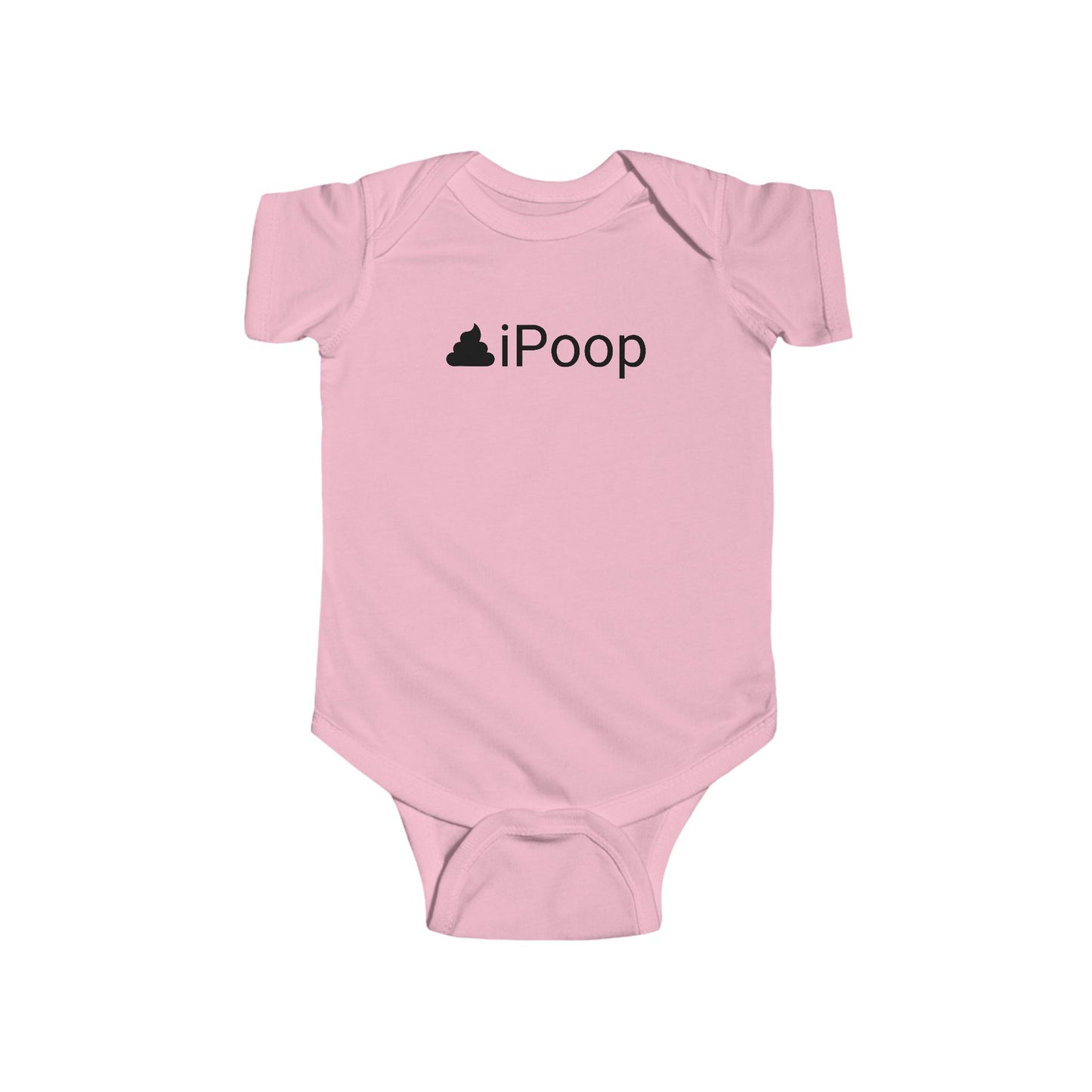 Cute Infant Bodysuit - iPoop - Funny Baby Shower or Kid's Birthday Gift