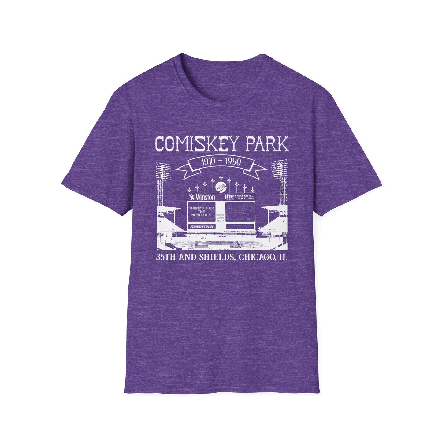 Vintage Chicago White Sox Comiskey Park Scoreboard T-Shirt