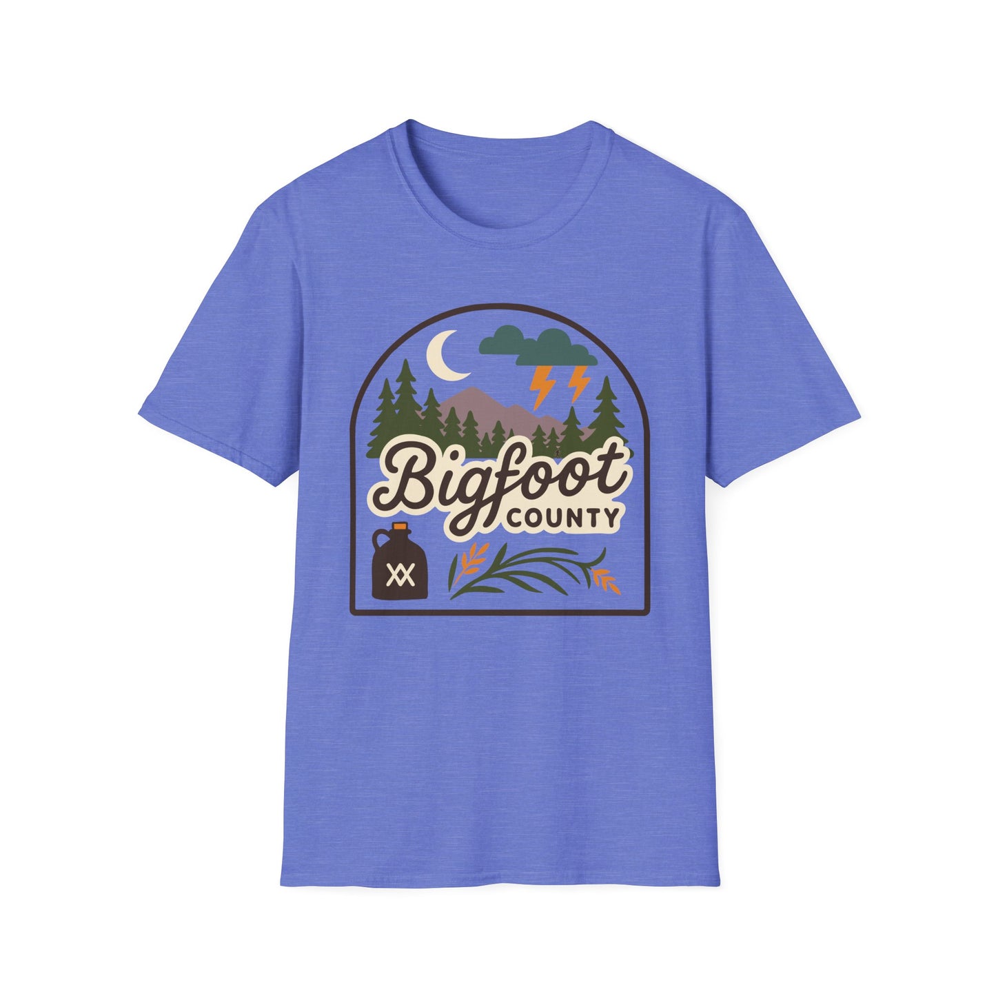 Bigfoot County Tee - Brown Eyed Women Grateful Dead Softstyle Unisex T-Shirt