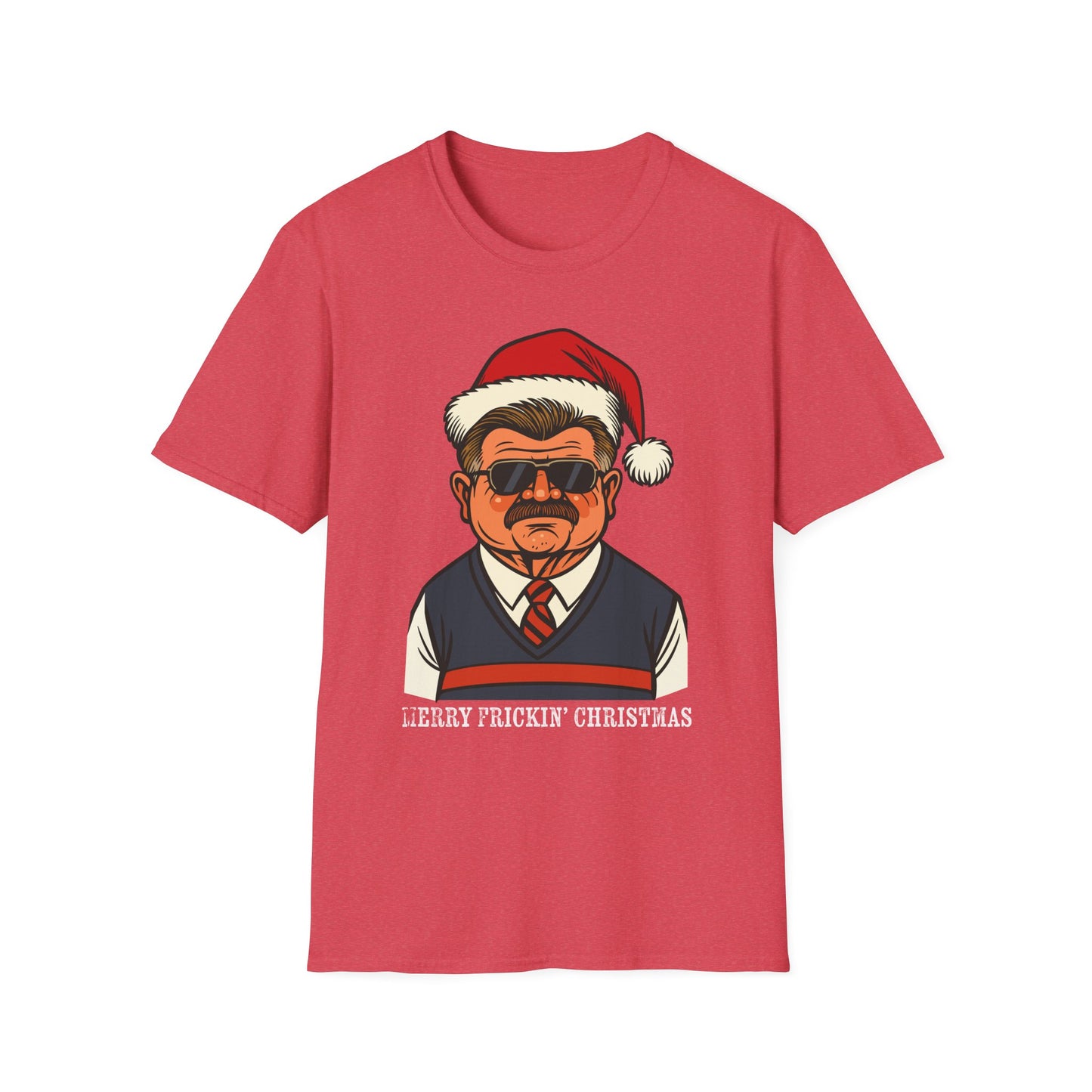 Ditka Claus T-Shirt – Funny Chicago Bears Christmas Unisex Softstyle T-Shirt
