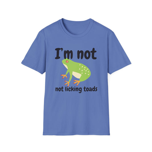 I'm Not Not Licking Toads Shirt - Homer Simpson Quote T-Shirt