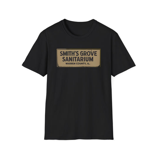 Halloween Movie T-Shirt - Smith's Grove Sanitarium - Unisex Softstyle T-Shirt