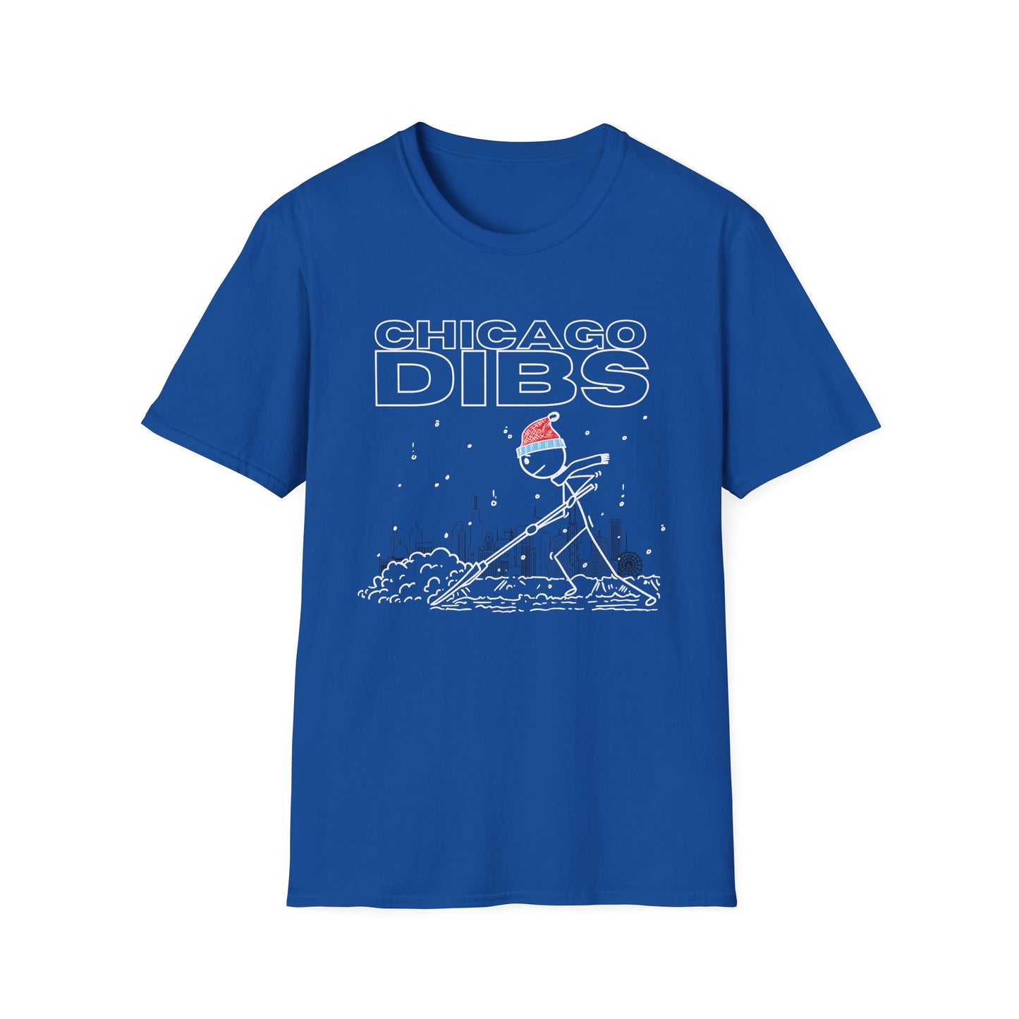 Chicago Dibs T-Shirt with Chicago Skyline