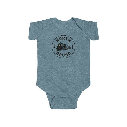 Grateful Dead Northbound Train I Know You Rider Bodysuit - Baby Shower or Kid's Birthday Gift for Deadheads