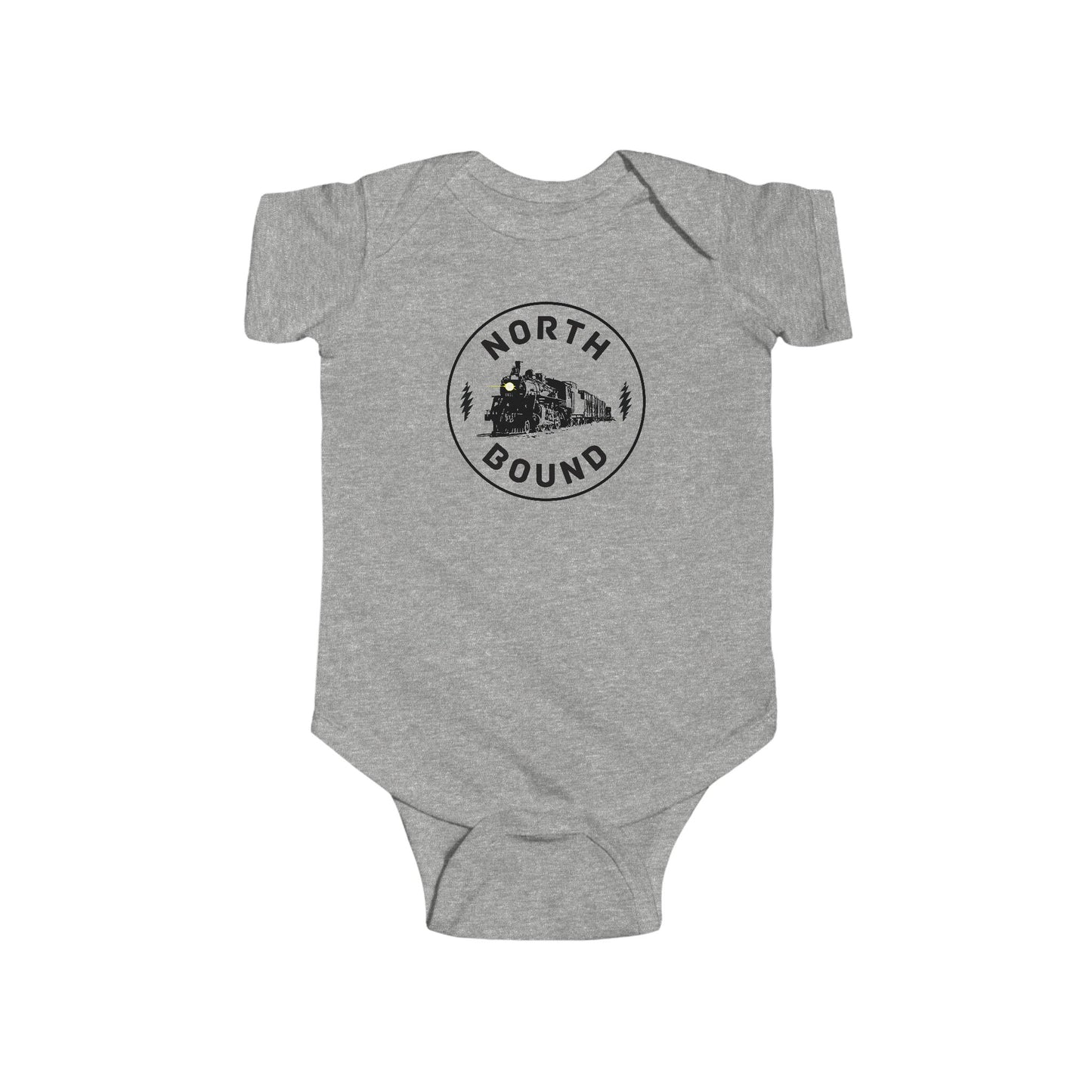 Grateful Dead Northbound Train I Know You Rider Bodysuit - Baby Shower or Kid's Birthday Gift for Deadheads