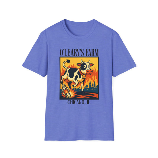 Great Chicago Fire - Mrs. O'Leary's Cow T-Shirt