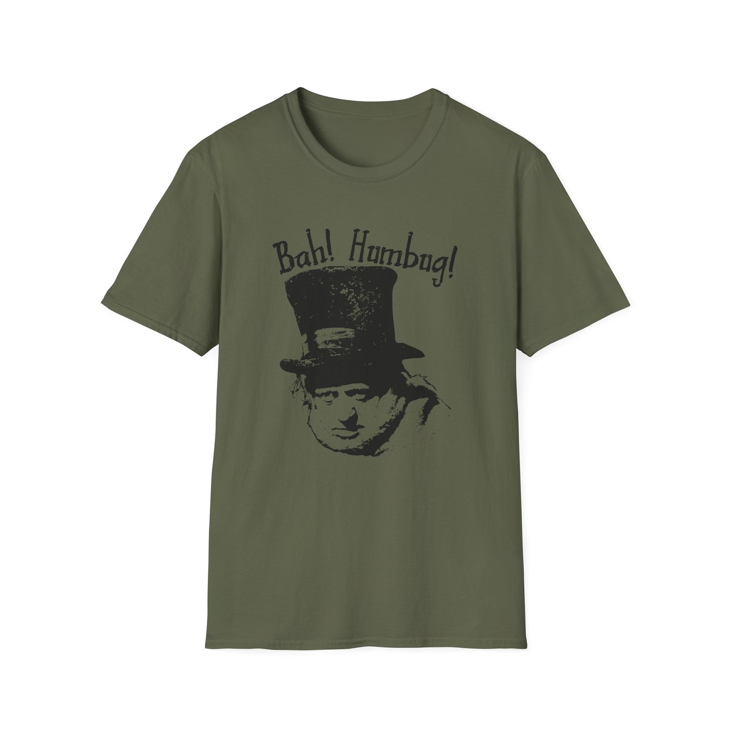 Bah! Humbug! Ebenezer Scrooge - A Christmas Carol - Alastair Sim - Holiday T-Shirt