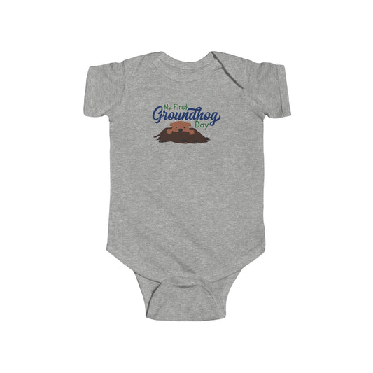 My First Groundhog Day - Cute Baby Bodysuit
