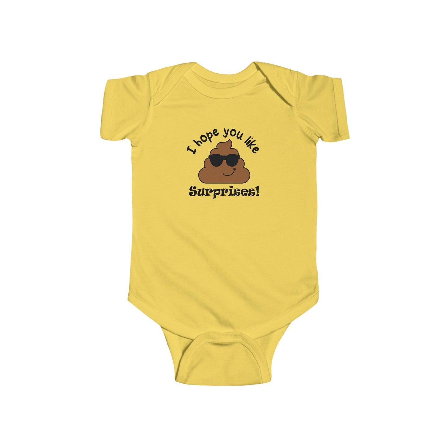I Hope You Like Surprises! The Baby Pooped But It's Cute Infant Bodysuit