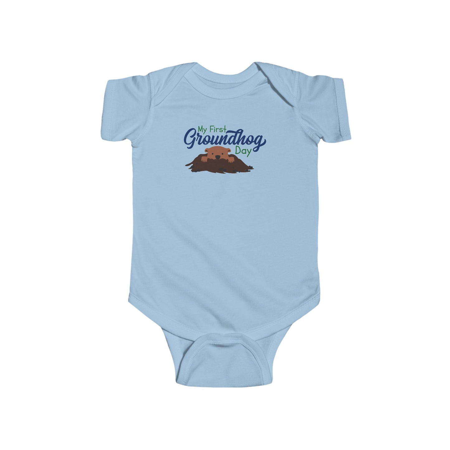 My First Groundhog Day - Cute Baby Bodysuit