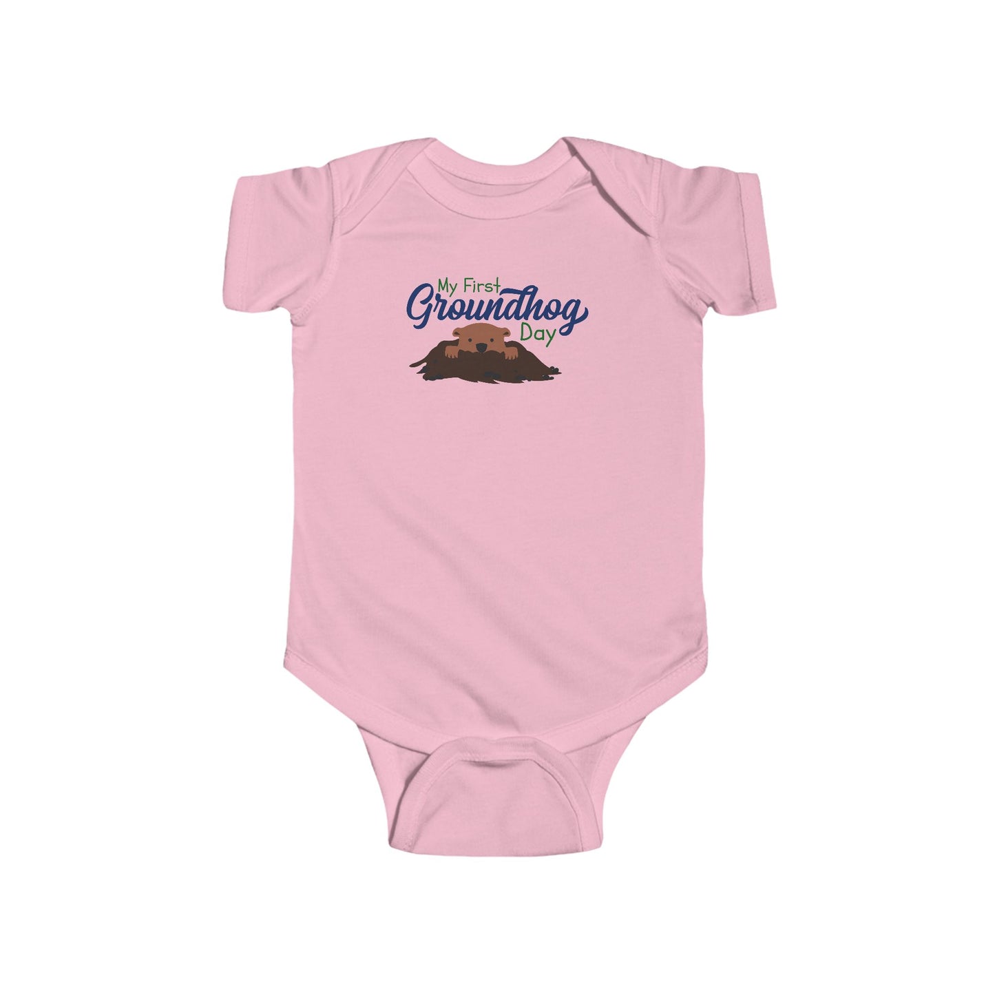 My First Groundhog Day - Cute Baby Bodysuit