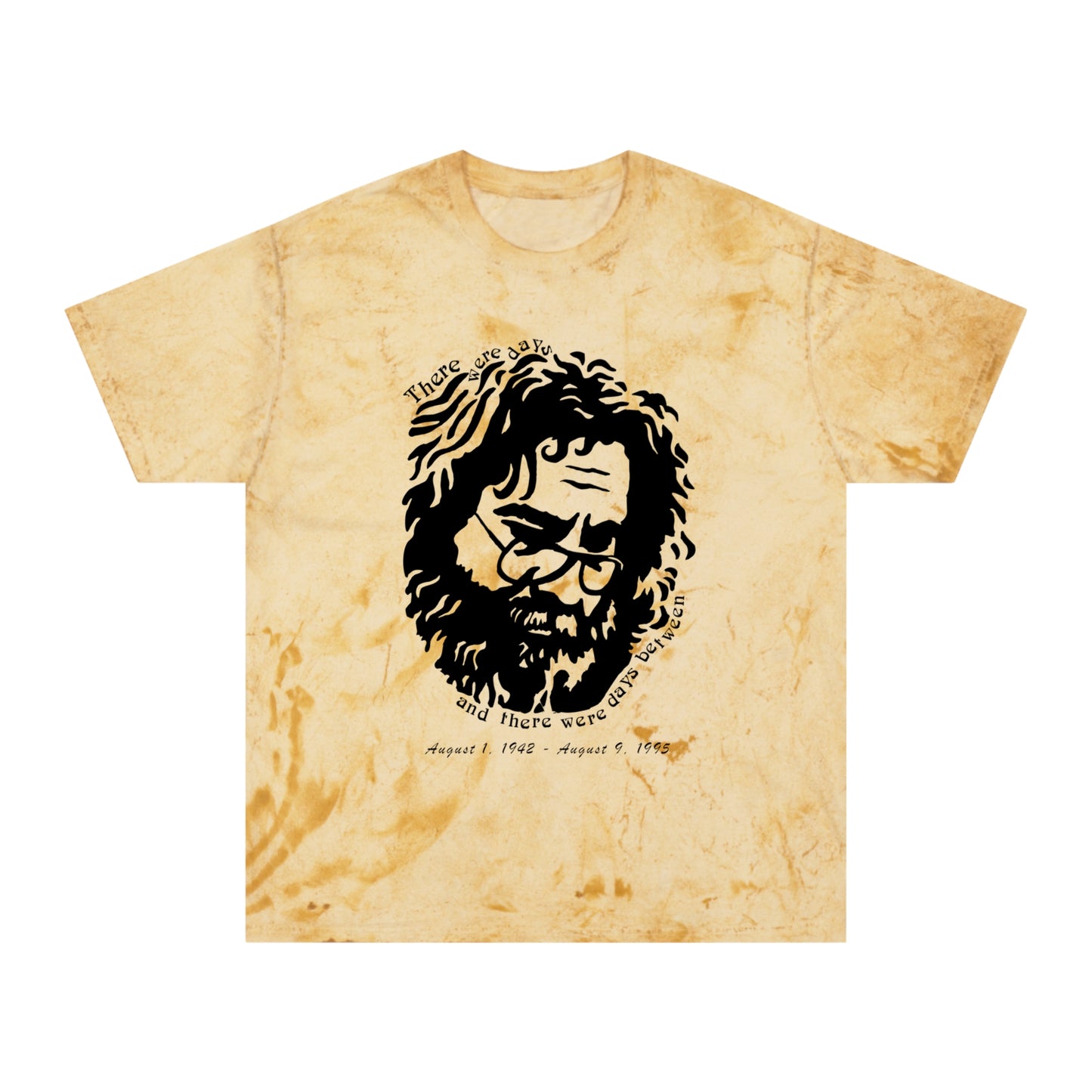 Grateful Dead Vintage Tie-Dye Jerry Garcia Days Between T-Shirt