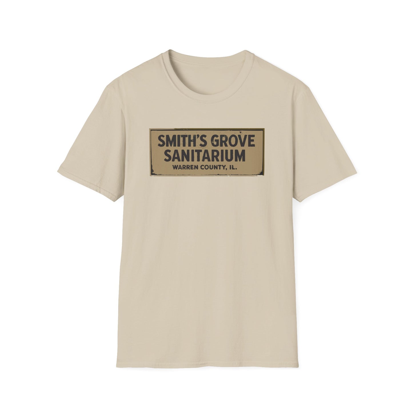 Halloween Movie T-Shirt - Smith's Grove Sanitarium - Unisex Softstyle T-Shirt